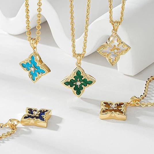 Wholesale zircon pendant necklaces
