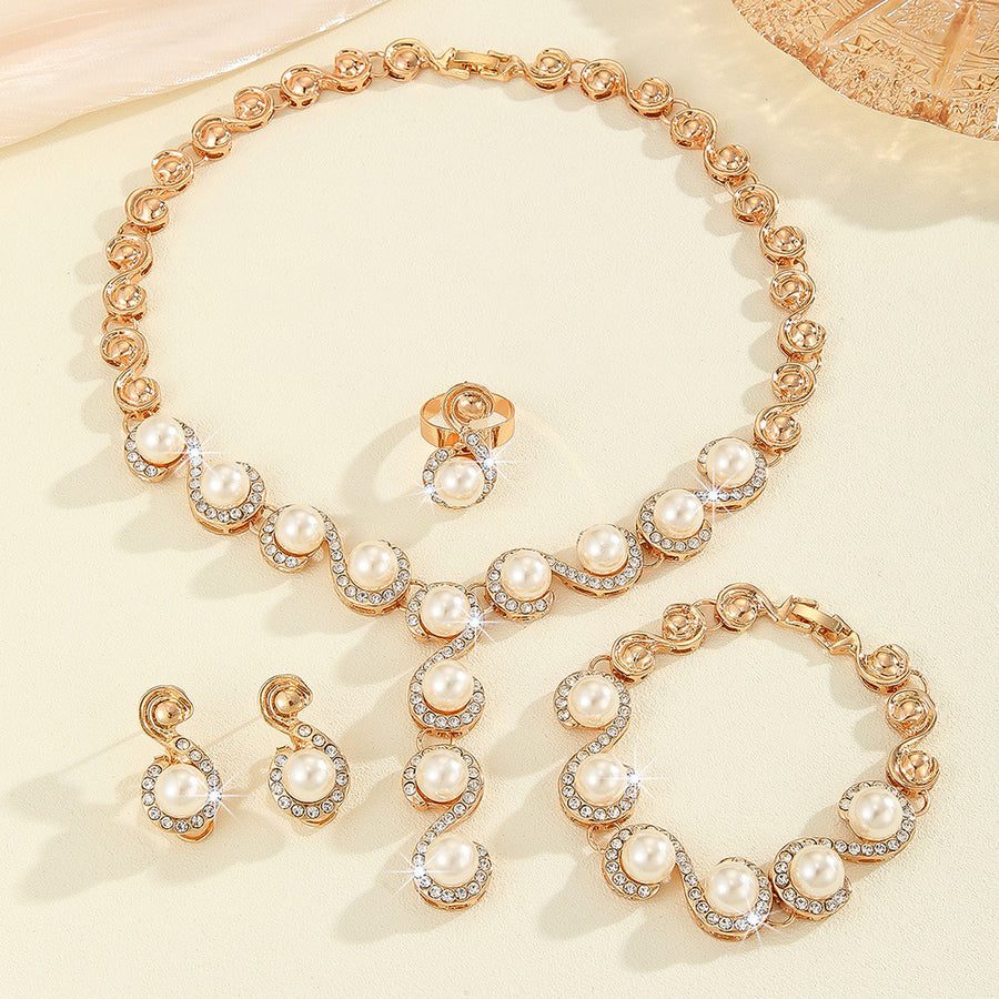 Wholesale pearl necklace set